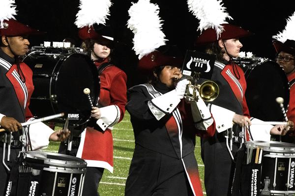 Glen Burnie High School Marching Band Performing
